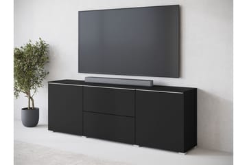 Sherie Tv-bänk 180 cm - Svart - Möbler - TV- & Mediamöbler - TV bänk & mediabänk
