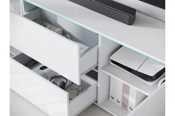 Sherie Tv-bänk 180 cm - Svart - Möbler - TV- & Mediamöbler - TV bänk & mediabänk