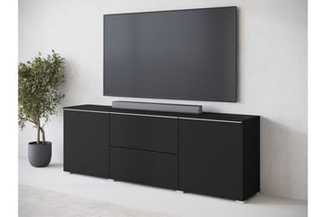Sherie Tv-bänk 180 cm - Svart - Möbler - TV- & Mediamöbler - TV bänk & mediabänk