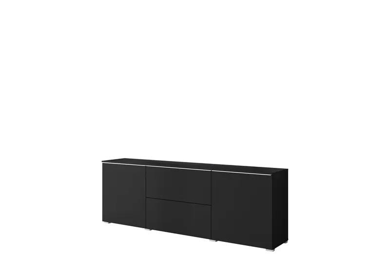 Sherie Tv-bänk 180 cm, Svart
