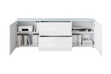 Sherie Tv-bänk 180 cm - Vit - Möbler - TV- & Mediamöbler - TV bänk & mediabänk