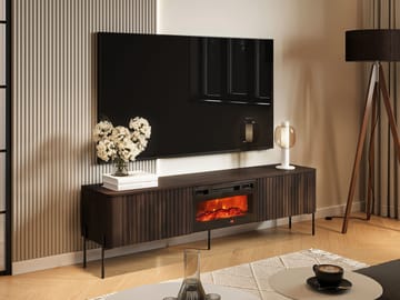 Sherie Tv-bänk 190 cm - Brun - Möbler - TV- & Mediamöbler - TV bänk & mediabänk