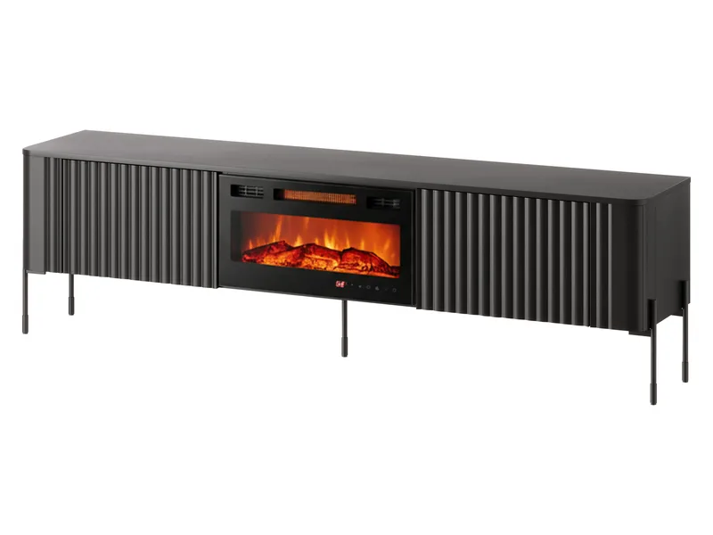 Sherie Tv-bänk 190 cm - Svart - Möbler - TV- & Mediamöbler - TV bänk & mediabänk