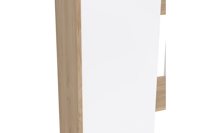 Shivani Bokhylla 89 cm - Natur/Vit - Förvaring - Hylla - Bokhylla