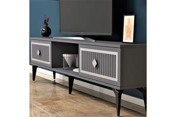 Sivaji Tv-bänk 150 cm - Silver/Antracit - Möbler - TV- & Mediamöbler - TV bänk & mediabänk