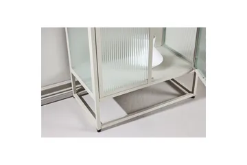 Skåp Garis - 40x70160 - Förvaring - Skåp - Vitrinskåp