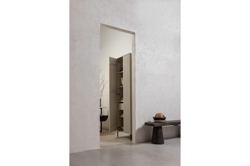 Skåp Ny Gravure - Beige - Förvaring - Skåp - Förvaringsskåp