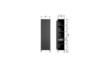 Skåp Ny Gravure - Beige - Förvaring - Skåp - Förvaringsskåp