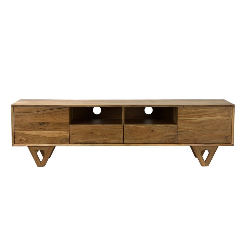 Sorric TV-bänk 160 cm - Varm ljusbrun - Möbler - TV- & Mediamöbler - TV bänk & mediabänk