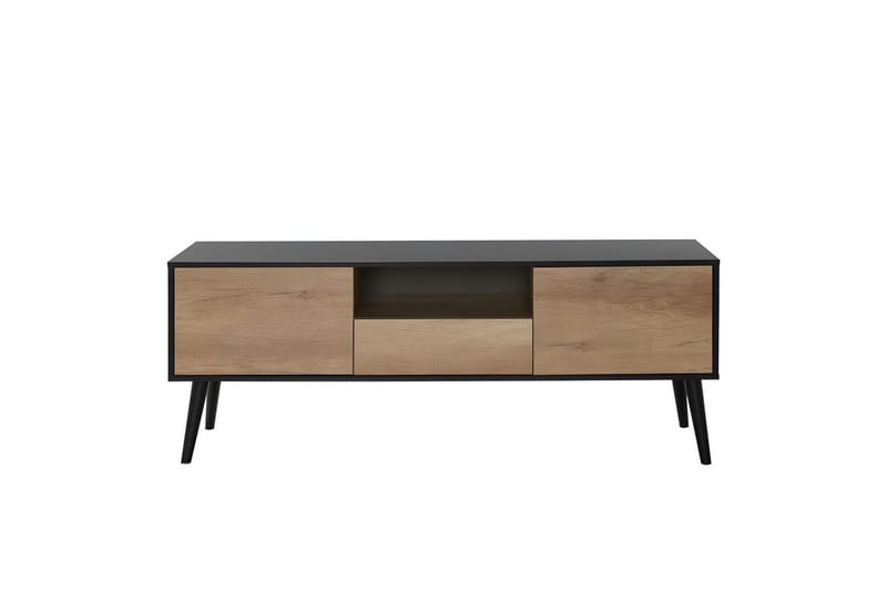 Sosan Tv-bänk 160 cm - Taupe/Svart - Möbler - TV- & Mediamöbler - TV bänk & mediabänk