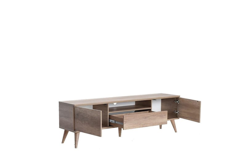 Sosan Tv-bänk 180 cm - Ljusbrun - Möbler - TV- & Mediamöbler - TV bänk & mediabänk