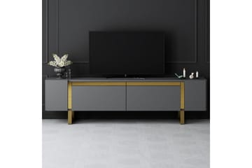 Sozi Tv-bänk 180 cm - Guld/Antracit - Möbler - TV- & Mediamöbler - TV bänk & mediabänk