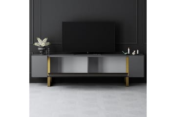 Sozi Tv-bänk 180 cm - Guld/Antracit - Möbler - TV- & Mediamöbler - TV bänk & mediabänk
