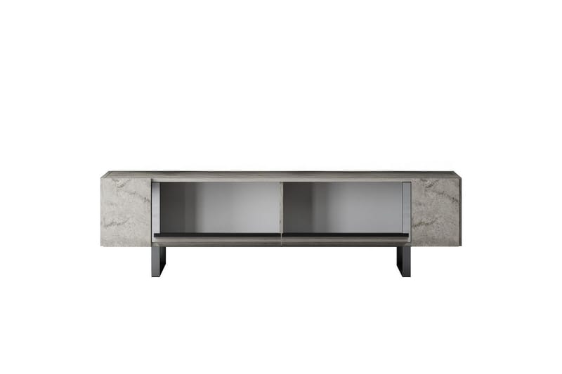 Sozi Tv-bänk 180 cm - Silver/Grå - Möbler - TV- & Mediamöbler - TV bänk & mediabänk
