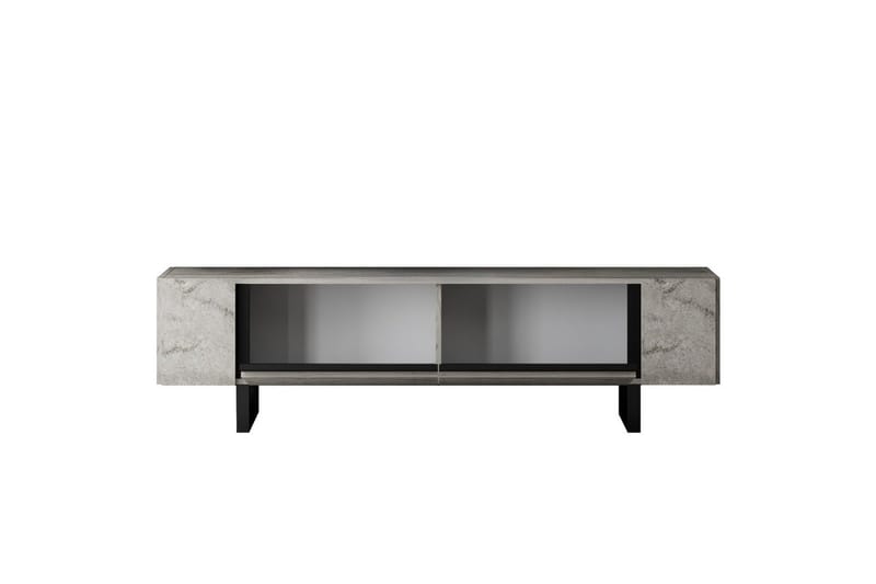 Sozi Tv-bänk 180 cm - Svart/Grå - Möbler - TV- & Mediamöbler - TV bänk & mediabänk