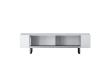 Sozi Tv-bänk 180 cm - Vit/Silver - Möbler - TV- & Mediamöbler - TV bänk & mediabänk