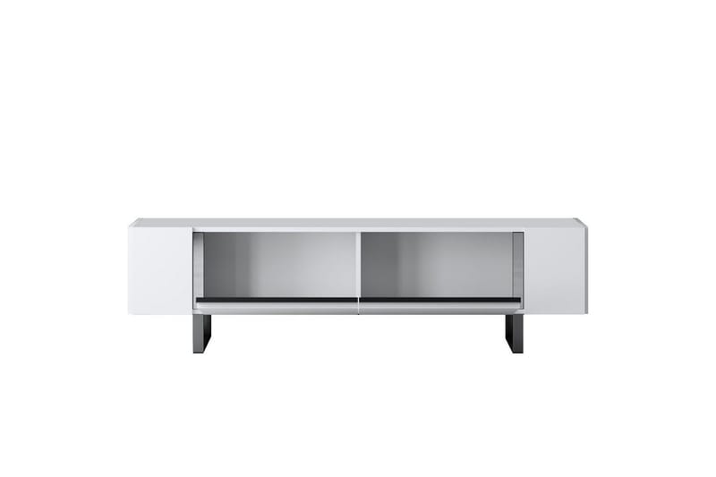 Sozi Tv-bänk 180 cm - Vit/Silver - Möbler - TV- & Mediamöbler - TV bänk & mediabänk