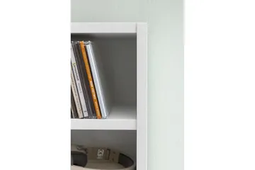 Stående hylla Wohnling Melaminbelagd spånskiva bokförvaring modern - Förvaring - Hylla - Bokhylla