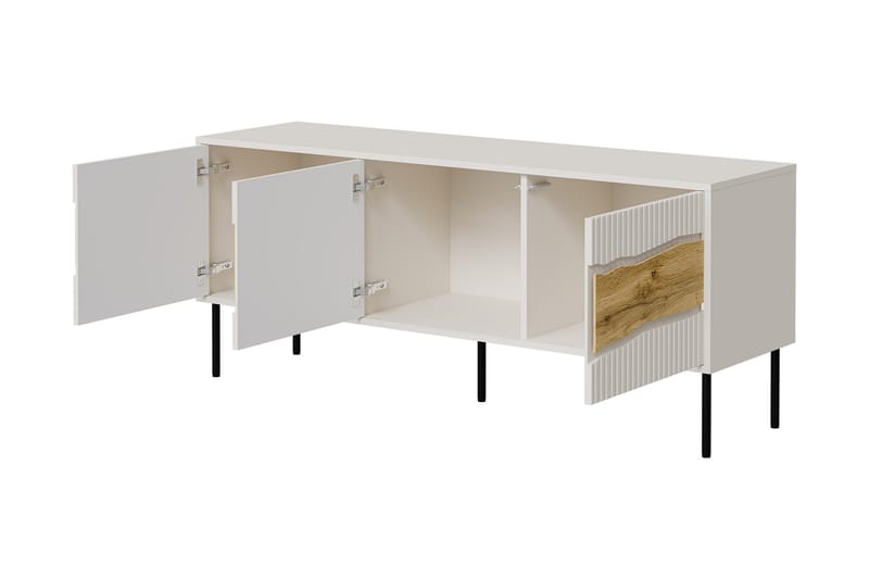 Stintino Tv-bänk 144x40 cm - Beige/Brun - Möbler - TV- & Mediamöbler - TV bänk & mediabänk