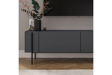 Stira Tv-bänk 160 cm - Grafitgrå - Möbler - TV- & Mediamöbler - TV bänk & mediabänk