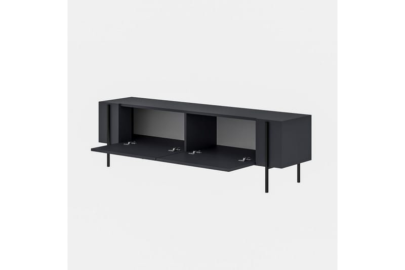 Stira Tv-bänk 160 cm - Grafitgrå - Möbler - TV- & Mediamöbler - TV bänk & mediabänk