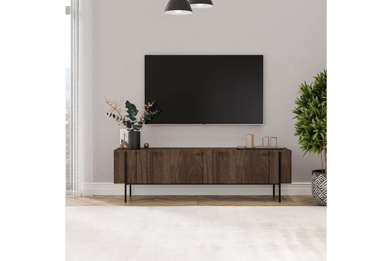 Stira Tv-bänk 160 cm - Natural - Möbler - TV- & Mediamöbler - TV bänk & mediabänk
