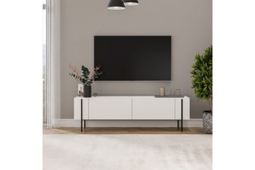Stira Tv-bänk 160 cm - Vit - Möbler - TV- & Mediamöbler - TV bänk & mediabänk