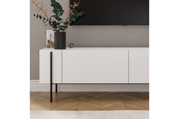 Stira Tv-bänk 160 cm - Vit - Möbler - TV- & Mediamöbler - TV bänk & mediabänk