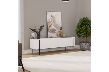 Stira Tv-bänk 160 cm - Vit - Möbler - TV- & Mediamöbler - TV bänk & mediabänk