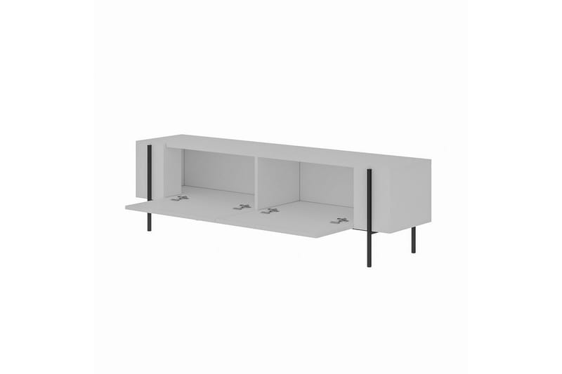 Stira Tv-bänk 160 cm - Vit - Möbler - TV- & Mediamöbler - TV bänk & mediabänk