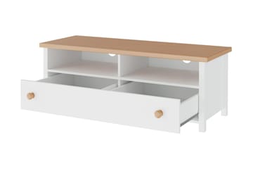Storys Tv-bänk 120x42 cm - Vit - Möbler - TV- & Mediamöbler - TV bänk & mediabänk