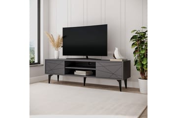 Sudama Tv-bänk 160 cm - Antracit - Möbler - TV- & Mediamöbler - TV bänk & mediabänk