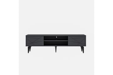Sudama Tv-bänk 160 cm - Antracit - Möbler - TV- & Mediamöbler - TV bänk & mediabänk
