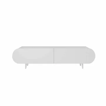 Svelor TV-bänk 140x49x30 cm - Vit - Möbler - TV- & Mediamöbler - TV bänk & mediabänk