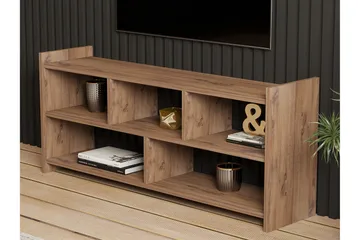 Taharoa Tv-bänk 120 cm - Brun - Möbler - TV- & Mediamöbler - TV bänk & mediabänk