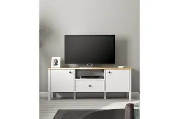 Talan Tv-bänk 150 cm - Natur/Vit - Möbler - TV- & Mediamöbler - TV bänk & mediabänk