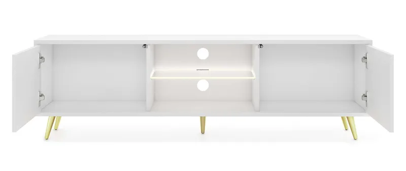 Tapas Tv-bänk 135 cm - Vit - Möbler - TV- & Mediamöbler - TV bänk & mediabänk