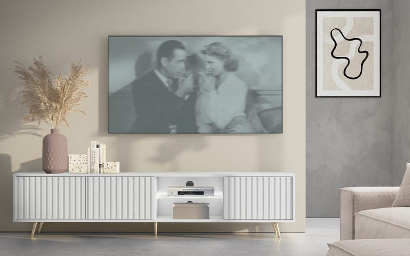 Tapas Tv-bänk 175 cm - Vit - Möbler - TV- & Mediamöbler - TV bänk & mediabänk