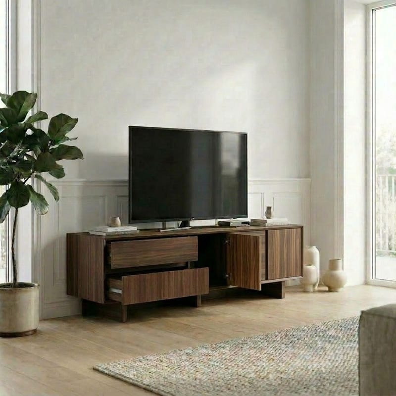 Tavon TV-bänk 180x55x45 cm - Milano-valnöt - Möbler - TV- & Mediamöbler - TV bänk & mediabänk