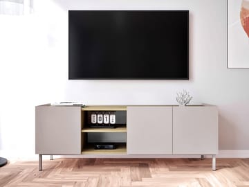 Tavrin Tv-bänk 153 cm - Beige - Möbler - TV- & Mediamöbler - TV bänk & mediabänk