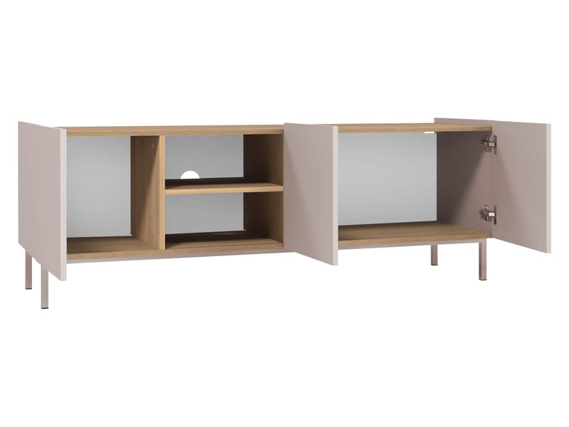 Tavrin Tv-bänk 153 cm - Svart - Möbler - TV- & Mediamöbler - TV bänk & mediabänk