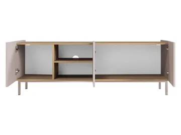 Tavrin Tv-bänk 153 cm - Svart - Möbler - TV- & Mediamöbler - TV bänk & mediabänk