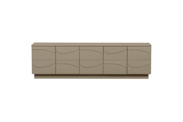 Teo Golvstående TV-bänk 180 cm med Förvaring i Målat Trä - Beige - Möbler - TV- & Mediamöbler - TV bänk & mediabänk
