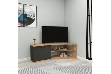 Termera Tv-bänk 135 cm - Brun/Antracit - Möbler - TV- & Mediamöbler - TV bänk & mediabänk