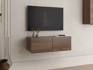 Tessan Tv-bänk 100 cm - brun - Möbler - TV- & Mediamöbler - TV bänk & mediabänk