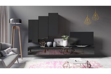 Tessan Tv-möbelset - Svart - Möbler - TV- & Mediamöbler - TV-möbelset