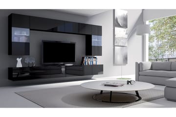 Tessan Tv-möbelset - Svart - Möbler - TV- & Mediamöbler - TV-möbelset