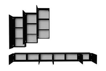 Tessan Tv-möbelset - Vit - Möbler - TV- & Mediamöbler - TV-möbelset