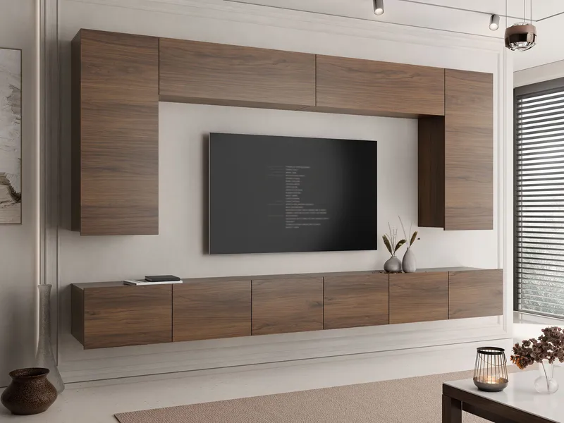 Tessan Tv väggenhet - brun - Möbler - TV- & Mediamöbler - TV-möbelset