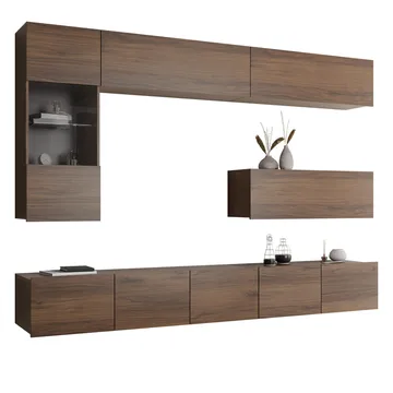 Tessan Tv väggenhet - brun - Möbler - TV- & Mediamöbler - TV-möbelset